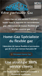 Mobile Screenshot of home-gaz.fr